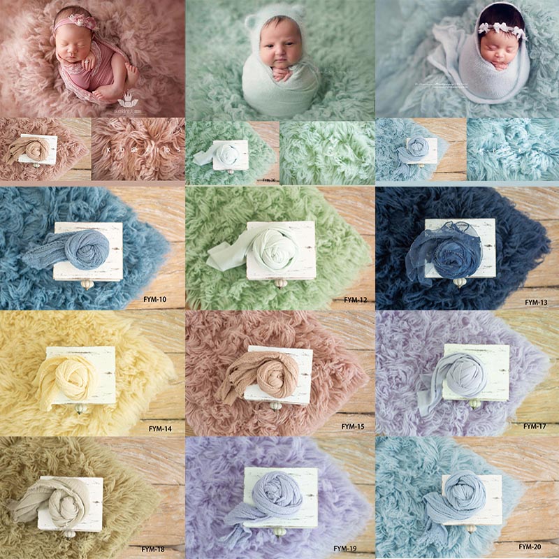 Photography Background - ผ้าห่มงอนทารกแรกเกิดขนาด90ซม. X 150ซม. ผ้าห่มขนสัตว์กรีกอุปกรณ์ถ่ายภาพพื้นหลังเด็กหญิงเด็กชายสำหรับสตูดิโอ