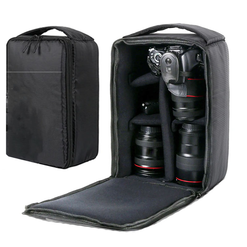 Camera Bag Waterproof - กระเป๋ากล้อง DSLR กันน้ำ กระเป๋าเป้สะพายหลังกล้องอเนกประสงค์ สำหรับกล้องวิดีโอดิจิตอลกลางแจ้ง สำหรับเลนส์กล้อง