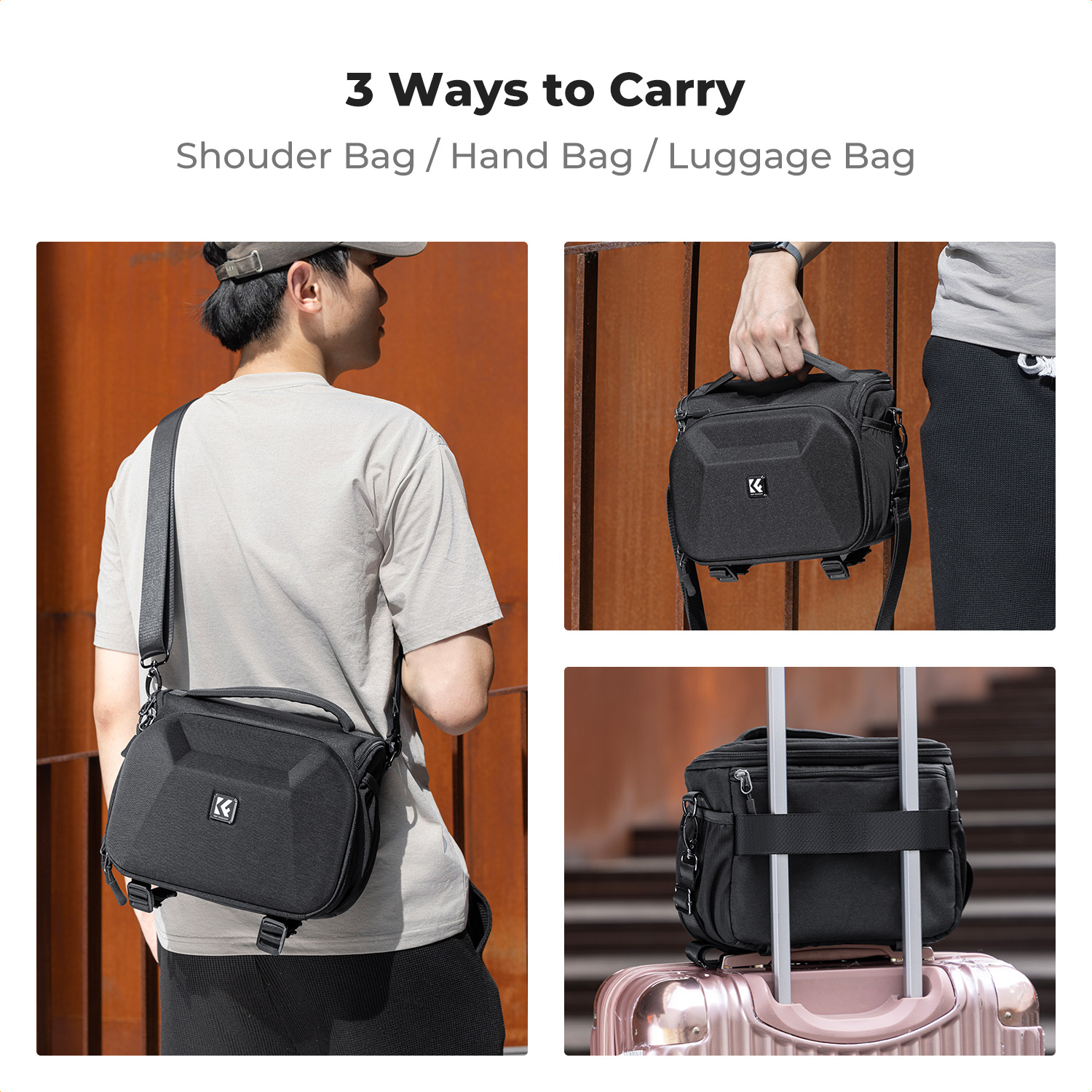 K&F CONCEPT กระเป๋ากล้องแบบสะพ - Camera Bag Waterproof บทวิจารณ์และราคา