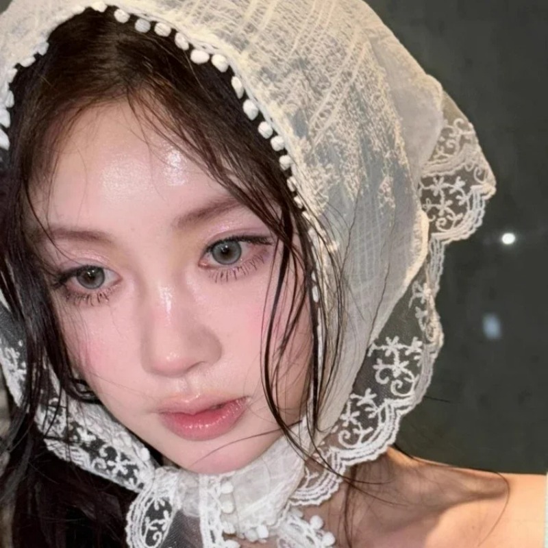 แฟชั่นสีขาวลูกไม้ผ้าพันคอปักสา - Photography Triangle บทวิจารณ์และราคา