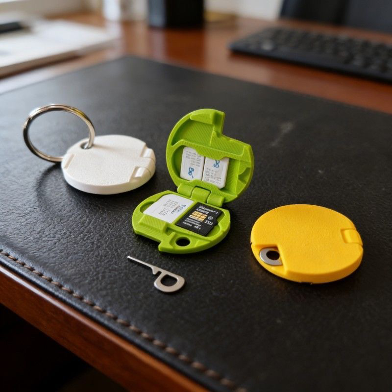 ที่ใส่ซิมการ์ดและการ์ด TF แบบพ - Memory Card Case บทวิจารณ์และราคา