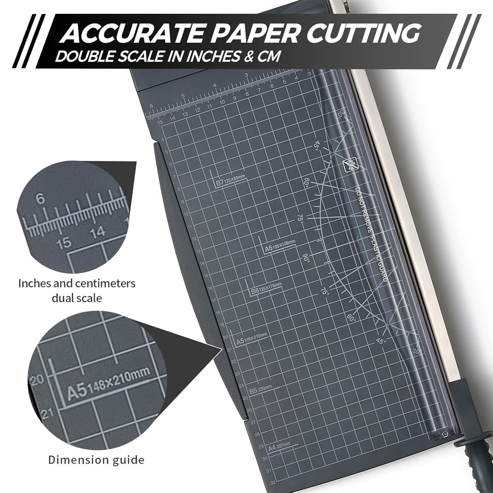เครื่องตัดกระดาษแบบกิโยตินขนาด - Photography Paper บทวิจารณ์และราคา