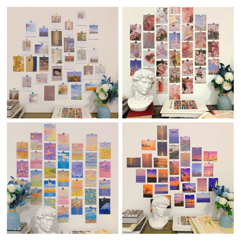 30 ชิ้น โปสเตอร์ศิลปะโรแมนติก  - Photography Background บทวิจารณ์และราคา