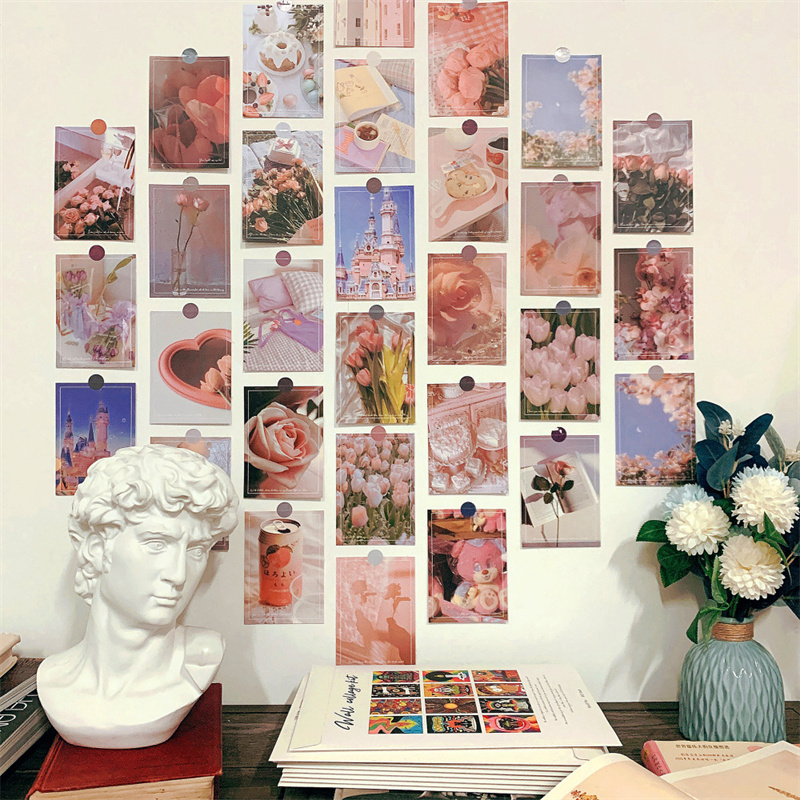30 ชิ้น โปสเตอร์ศิลปะโรแมนติก  - Photography Background บทวิจารณ์และราคา