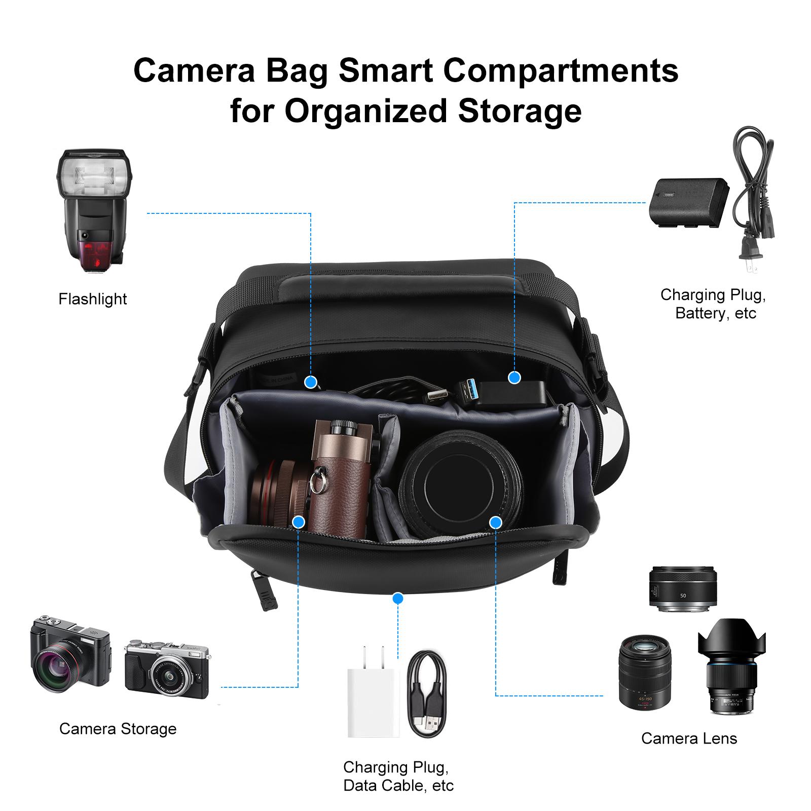 PULUZ กระเป๋าเก็บโดรนผ้า PU กร - Camera Bag Waterproof บทวิจารณ์และราคา