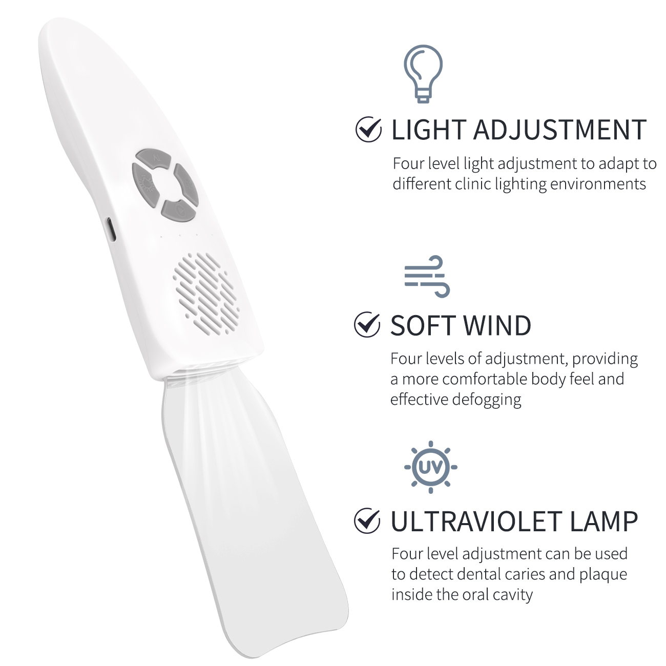 ชุดกระจกกันฝ้าสำหรับทันตกรรม ก - Photography Lighting บทวิจารณ์และราคา