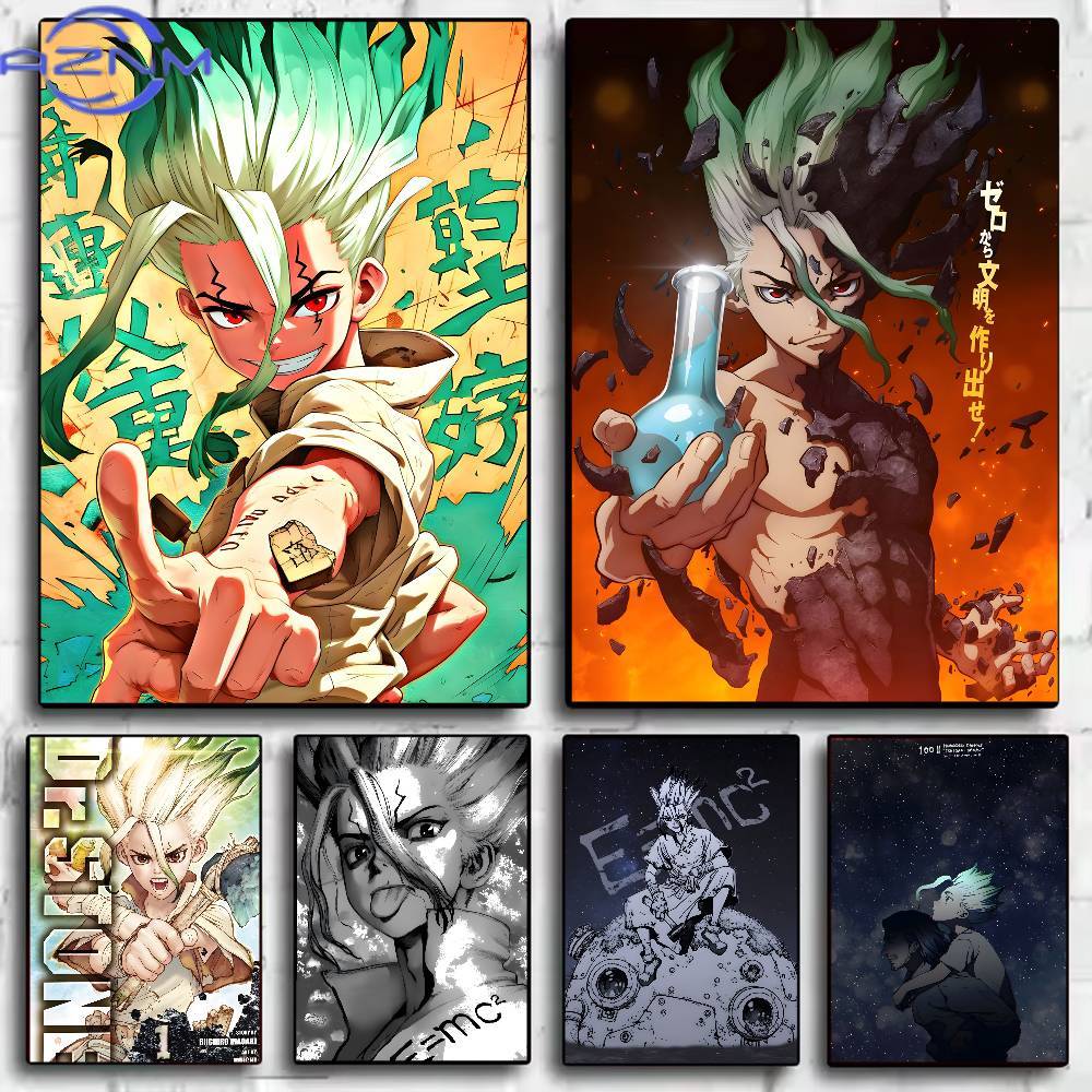 อะนิเมะคลาสสิก ดร.สโตน โปสเตอร - Photography Anime บทวิจารณ์และราคา