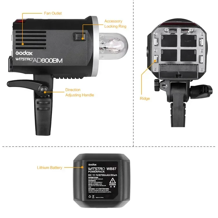 ไฟแฟลชสตูดิโอแบบพกพา 2026 Prem - Photography Lighting บทวิจารณ์และราคา