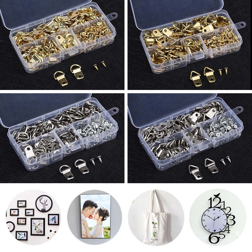 100ชิ้นห่วงรูปสามเหลี่ยมสองรูส - Photography Triangle บทวิจารณ์และราคา