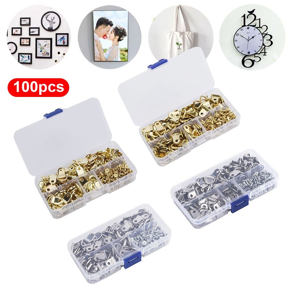 100ชิ้นห่วงรูปสามเหลี่ยมสองรูส - Photography Triangle บทวิจารณ์และราคา