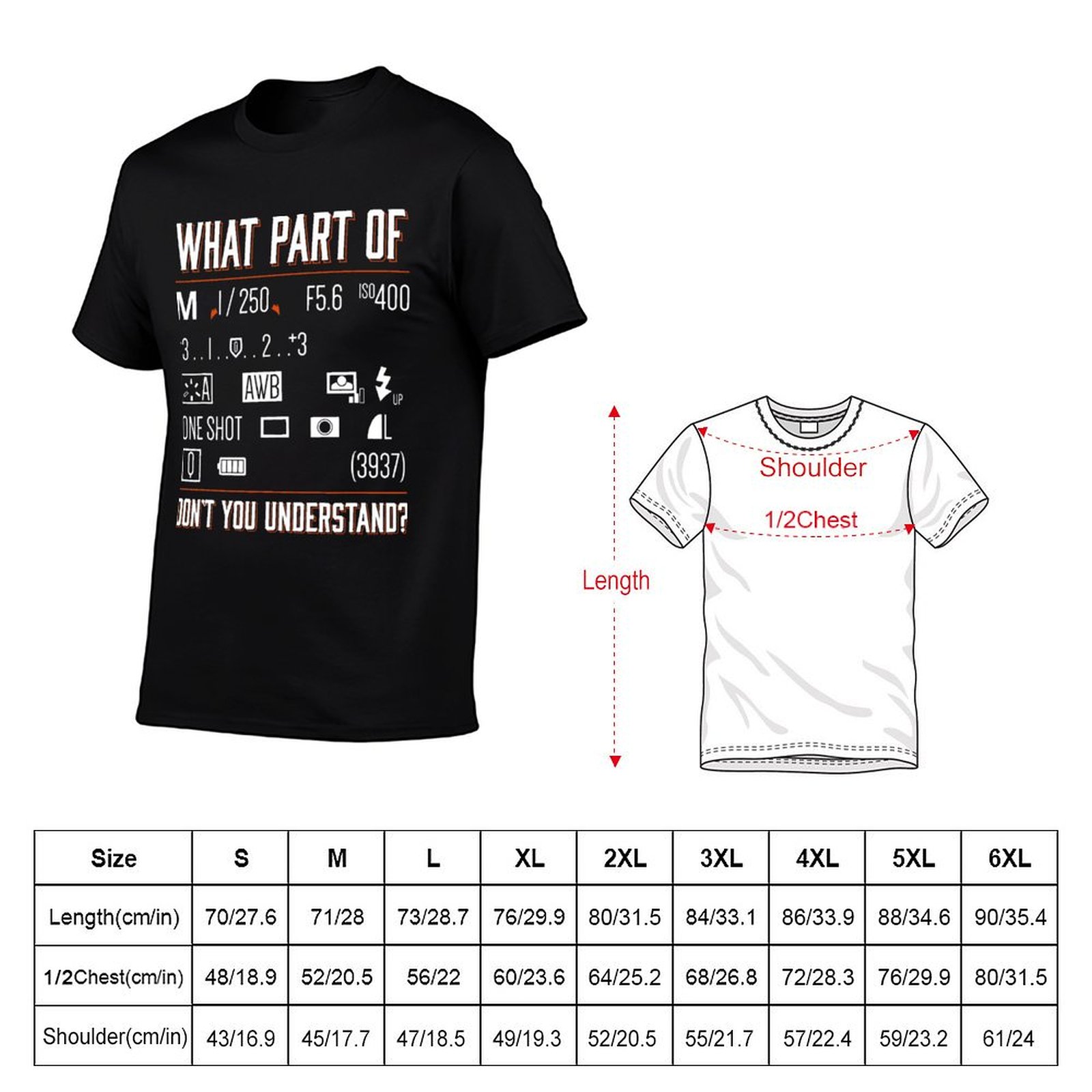 เสื้อยืดพิมพ์ลายข้อความ 