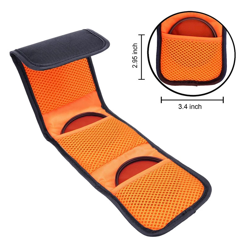 กระเป๋า 3 ช่องใส่เลนส์ฟิลเตอร์ - Camera Bag Waterproof บทวิจารณ์และราคา