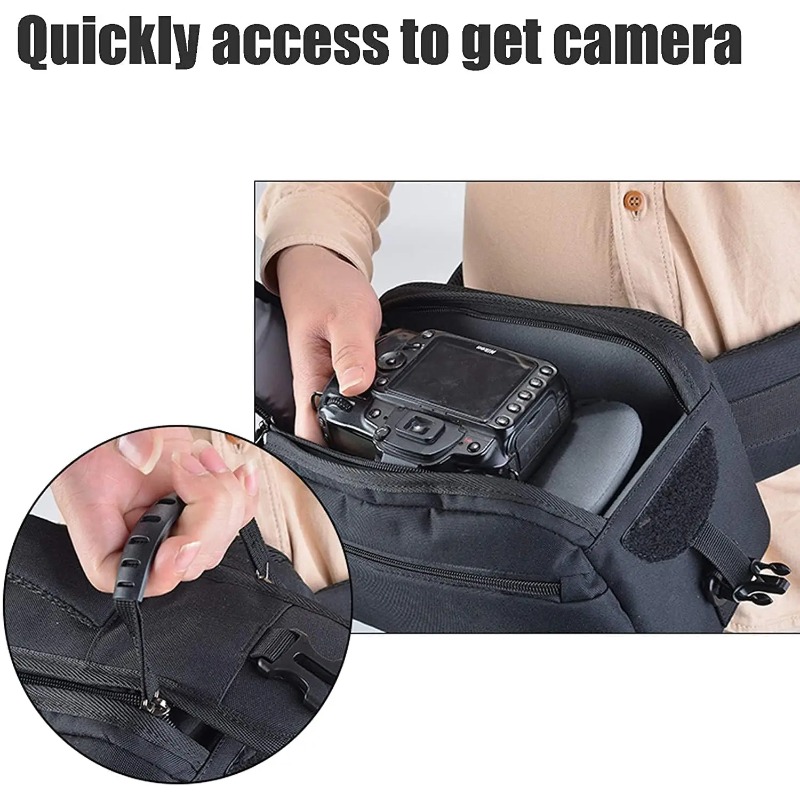 กระเป๋าสะพายไหล่เดียวกันน้ำสำห - Camera Bag Waterproof บทวิจารณ์และราคา