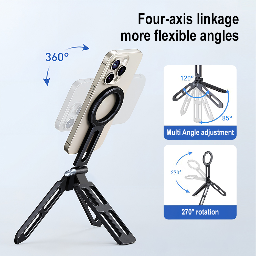 ที่ยึดโทรศัพท์แม่เหล็กแบบสี่แก - Photography Lighting บทวิจารณ์และราคา
